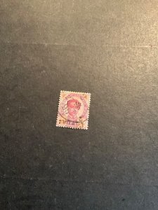 Stamps Thailand Scott #34 used