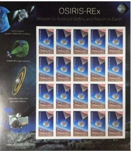 2023 Osiris-Rex  forever stamps  5 books of 20PCS, total 100pcs