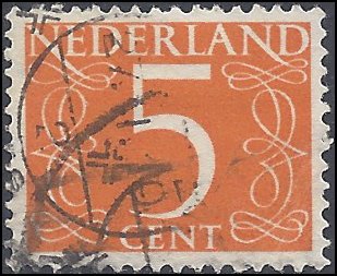 Netherlands #341 1953 Used