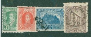 Argentina #2 358-61 USED BIN $1.80