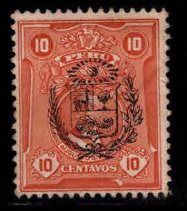 Peru  Scott 268 overprinted stamp Mint No