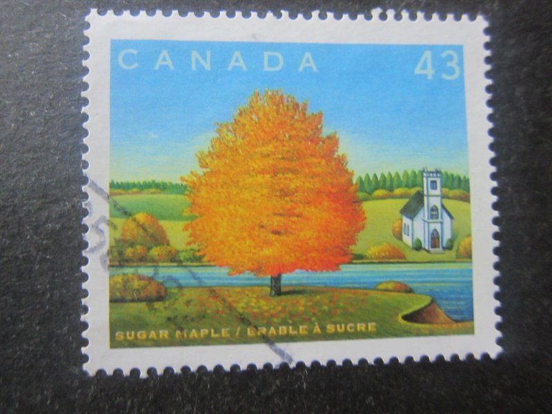 Canada #1524B Canada Day-Maple Trees Nice stamps  {ca746}