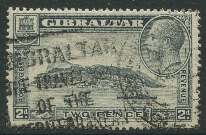 Gibraltar #98  KGV  Used  Scott CV. $2.00.