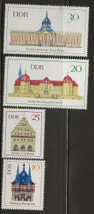 DDR  SC # 1018 - 21    MNH