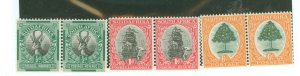 South Africa #23-25 Mint (NH) Single