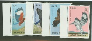 Hong Kong #519-522  Single (Complete Set)