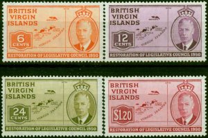 Virgin Islands 1951 Set of 4 SG132-135 V.F MNH