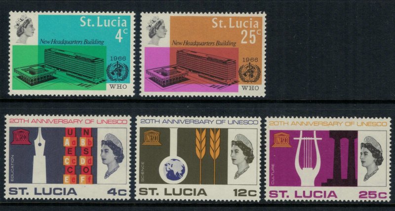 St. Lucia #209-13* CV $1.95