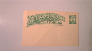 SOUTHERN RHODESIA POSTAL CARD MINT ENTIRE