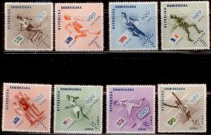 Dominican Republic 1957 SC# 479-83, C100-2 MNH L282-3