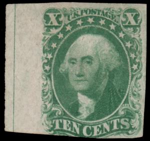 US #14 Mint Partial OG CV$1800 (priced as MNG)