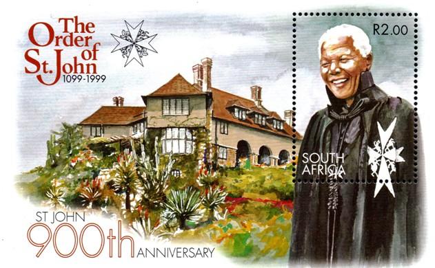South Africa - 1999 Order of St John Mandela MS ** SG 1132