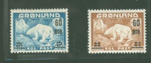 Greenland #39-40  Single (Complete Set)
