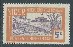 Niger, Sc #J11, 5c MH