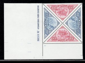 UNITED STATES SC# 3130-31 PRESS SHEET PL# BLK/4 VF/NH