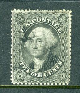 #36 12c Washington  with PSE CERTIFICATE - cv$350.00