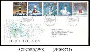 GREAT BRITAIN - 1998 LIGHTHOUSE - 5V - FDC