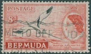 Bermuda 1953 SG143a 8d black and red QEII White-tailed Tropic Bird FU