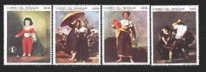 Paraguay. 1969. 1975-79 from the series. Painting, paintings. MNH.