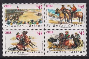 Chile 926 Horses MNH VF