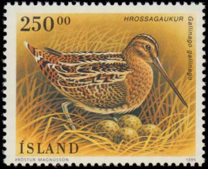 Iceland #808-809, Complete Set(2), 1995, Birds, Never Hinged
