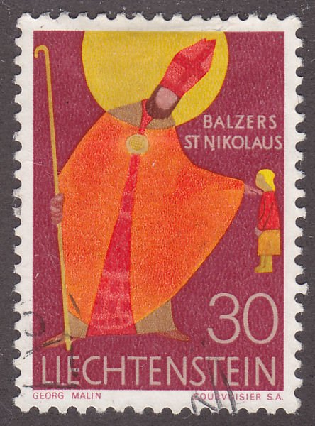 Liechtenstein 433 Patron Saints 1968