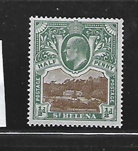 ST. HELENA, 50, MINT HINGE,  THE WARF