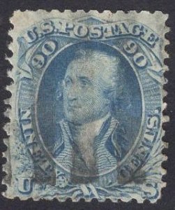 US Stamp Scott #72 Used SCV $575