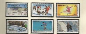 ANGUILLA SCOTT 375-80 MNH