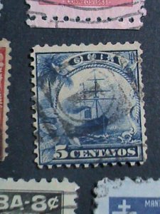 ​CUBA-1951 10 OVER 70 YEARS OLD CUBA FAMOUS USED STAMPS-SET-VERY FINE