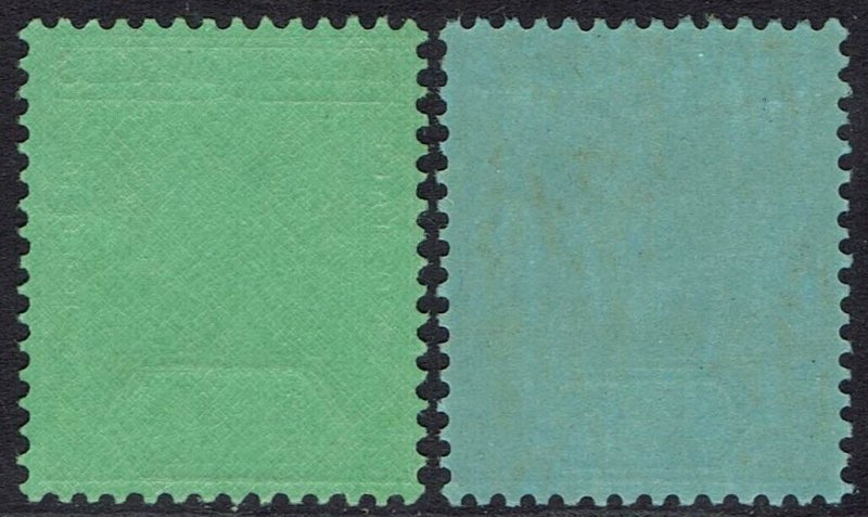 LEEWARD ISLANDS 1938 KGVI 1/- AND 2/- MNH **