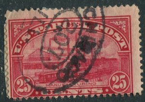 Q9  25c Parcel Post Used