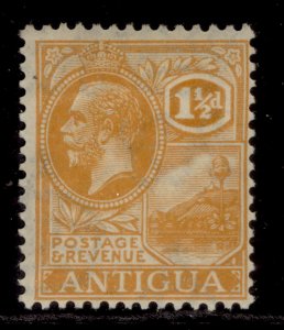 ANTIGUA GV SG67, 1½d dull orange, M MINT.