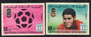 MAURITANIA SC #C182-83  CTO  1977 SOCCER   SEE SCAN