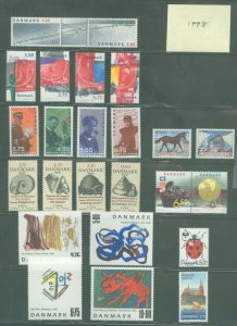 Denmark #1086-1109  Single (Complete Set)