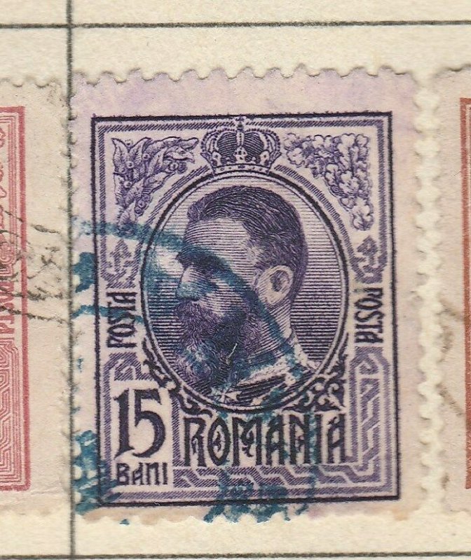 A5P48F149 Romania 1908-18 Engr 15b used