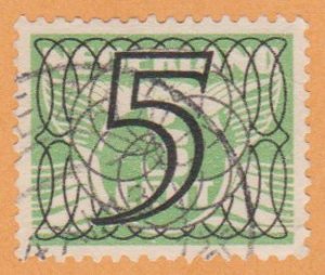 NETHERLANDS 1940. SCOTT # 227. USED.