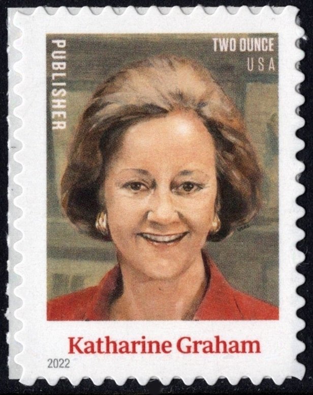 SC#5699 (Forever 2 Oz.) Katharine Graham Single (2022) SA