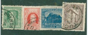 Argentina #2 358-61 USED BIN $1.80