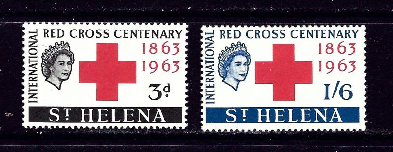 St Helena 174-78 MNH 1963 Red Cross