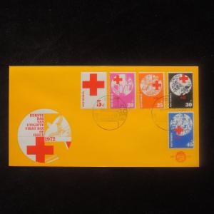 ZS-P027 RED CROSS - Netherlands, 1972 Nvph Cover