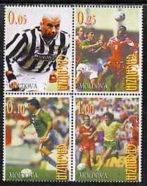 GAGAUZIA - 1997 - Football - Perf 4v Sheet -Mint Never Hinged-Private Issue