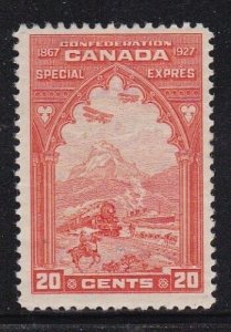 Album Treasures Canada Scott # E3 20c Special Delivery Mint Hinged