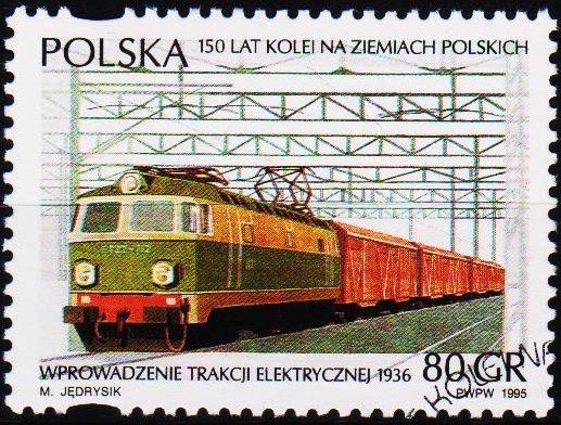 Poland. 1995 80g S.G.3570 Fine Used