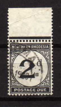 Rhodesia - Northern Rhodesia # J2 Used 1929 Postage Due Stamp