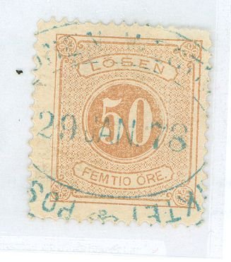 Sweden #J10 Unused Single