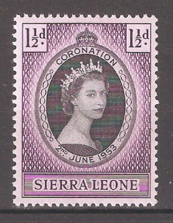 Sierra Leone 1953,QEII Coronation Issue,Sc # 194,VF MNH**