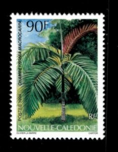 New Caledonia 1994 - Red Leaf Palm Tree - Single Stamp - Scott 694 - MNH