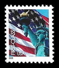 PCBstamps   US #3965 (39c)Flag/Statue of Liberty, MNH, (46)