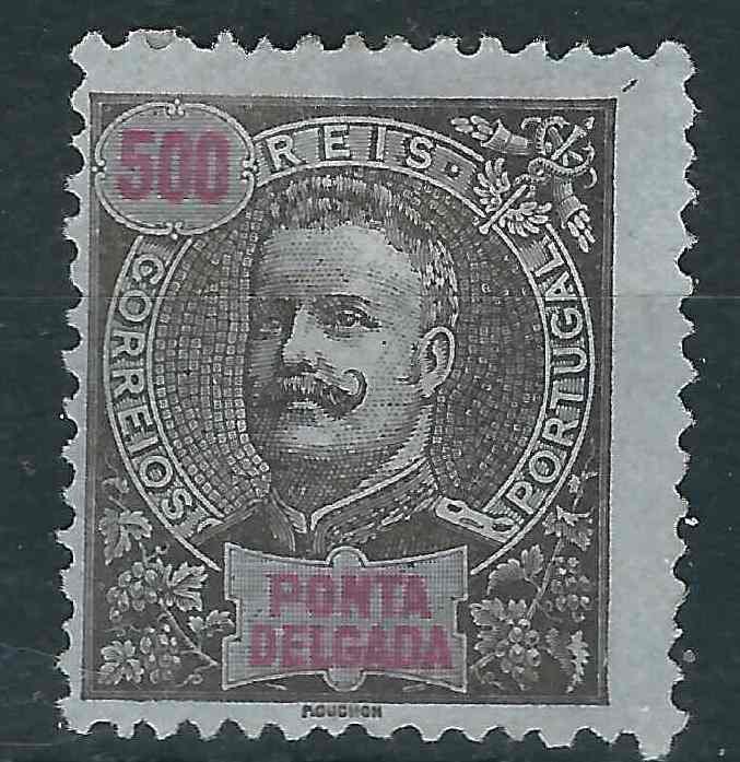 Ponta Delgada 34 MNG F/VF 1897 SCV $25.00